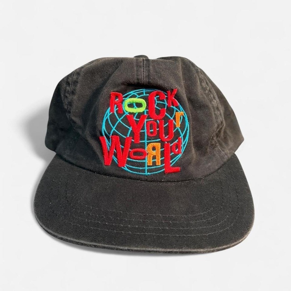 Imperial Rock Hall of Fame Snapback Hat Unisex OSFM Black Rock You World